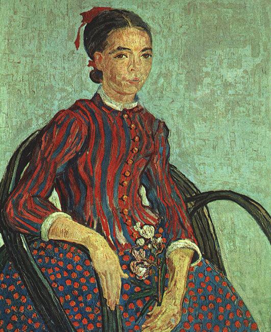 Vincent Van Gogh La Mousme, Sitting Germany oil painting art
